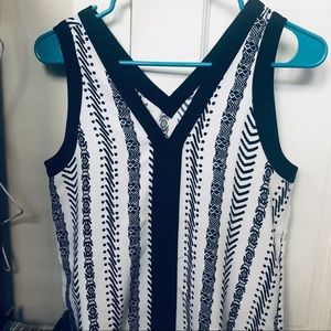 Loft XS Tank in black/white